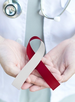 Oral cancer ribbon