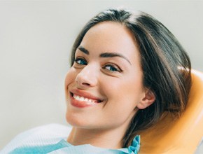 patient smiling about the cost of cosmetic dentistry in Manchester 
