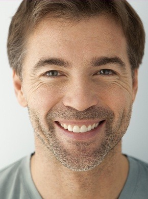 Man with healthy smile